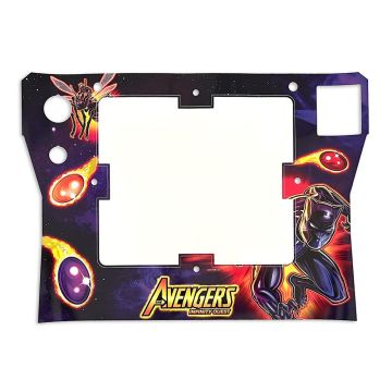 Avengers Infinity Quest Premium Cabinet Decal - Front